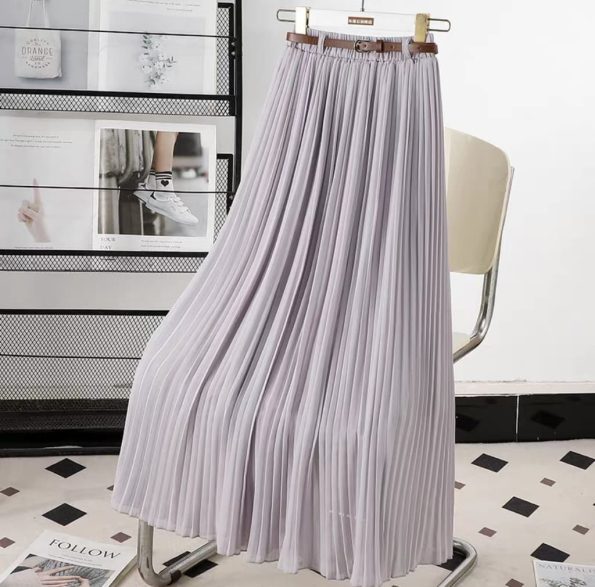 独家定制版百褶 Mesh Skirt (8896) C50