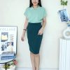 通勤西装Midi Skirt (515)