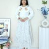 高品桐花半身裙 (6181)