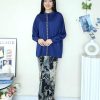 Satin Kebaya Sulam Top (559)