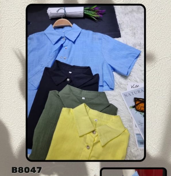 高品天丝棉麻时装上衣 (B8047)C42
