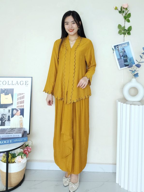 Sulam Kebaya Plain Set (New Arrivals) (2373)