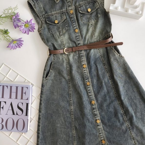 Premium Denim Dress (1801)