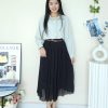 独家定制版百褶 Mesh Skirt (8896) C50