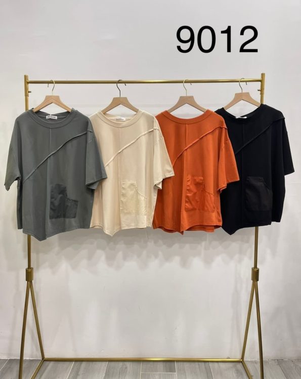 高品纯棉时装上衣 (9012)