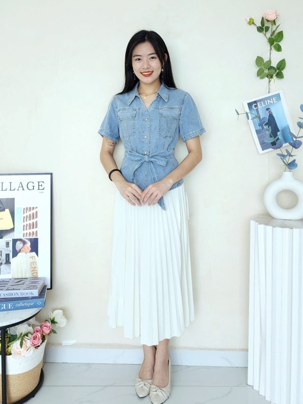 Premium Denim Top (5800) B26