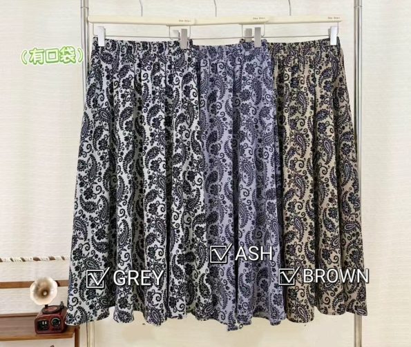 Premium Corak Batik 半裙 (316)