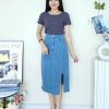 Premium Denim Midi (B0606) C8