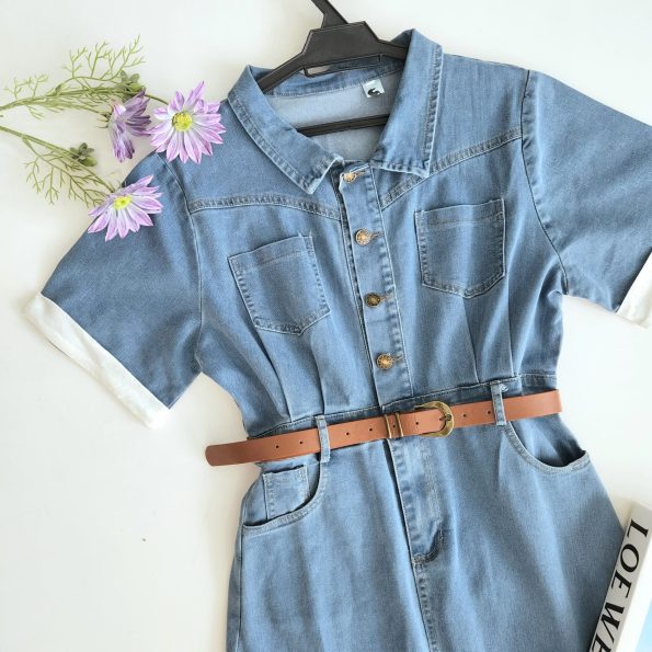 Premium Denim Dress (7162)