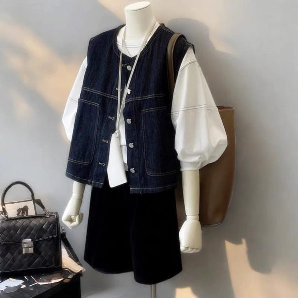 限量版Denim外套 (8916)