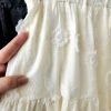 升级版3D桐花半身裙Midi Skirt (8886)