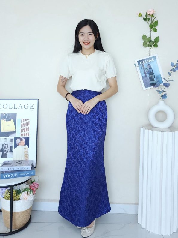 高品 Ribbon Knit Top (1746)D35