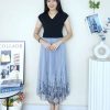 V Neck Soft Knit Top (2846)C23