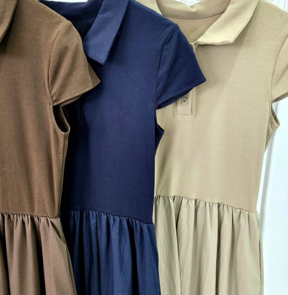 Polo Muji Collection Elegant Dress (9736)B39