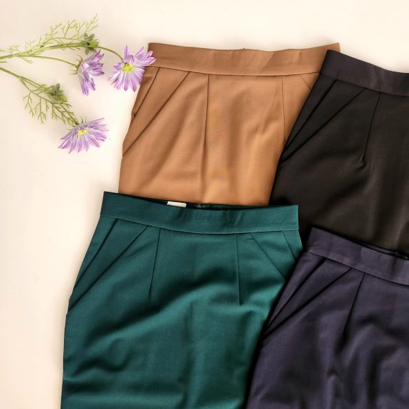 通勤西装Midi Skirt (515)