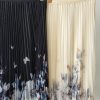 新中式 Pleated Mesh Midi Skirt (1196)D35