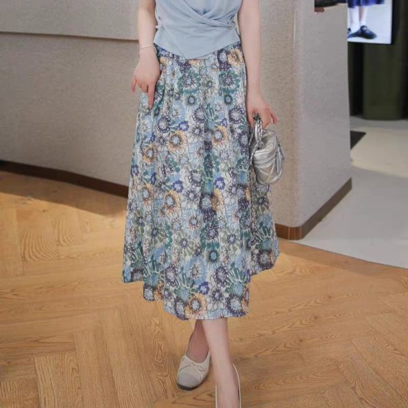 Premium Floral 半裙 (312)