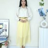 独家定制版百褶 Mesh Skirt (8896) C50