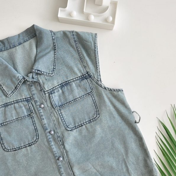Premium Denim Top (805) B22