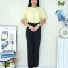柔面口袋小香时装上衣 (3163)