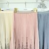 Batik Pleated 双面 Midi Skirt (3031)D35