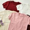 高品 Ribbon Knit Top (1746)D35