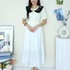 绣花领韩版款针织时装上衣 (595)