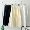 升级版3D桐花半身裙Midi Skirt (8886)