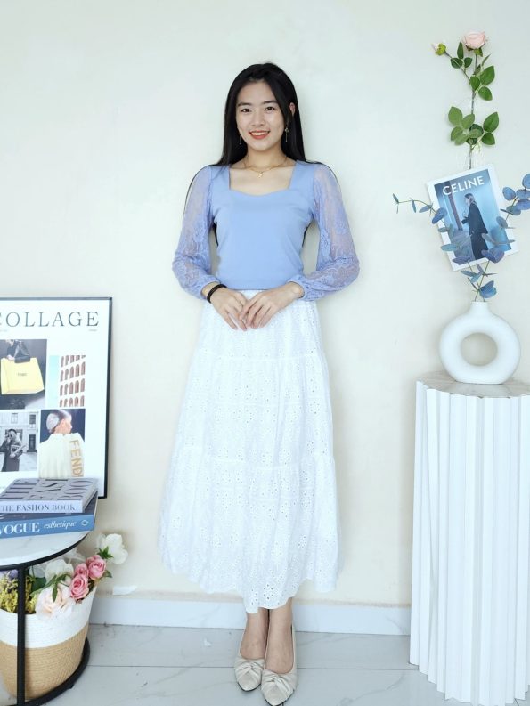 高品桐花半裙 (1218) D31