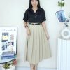 高品百褶半身裙 (88081)