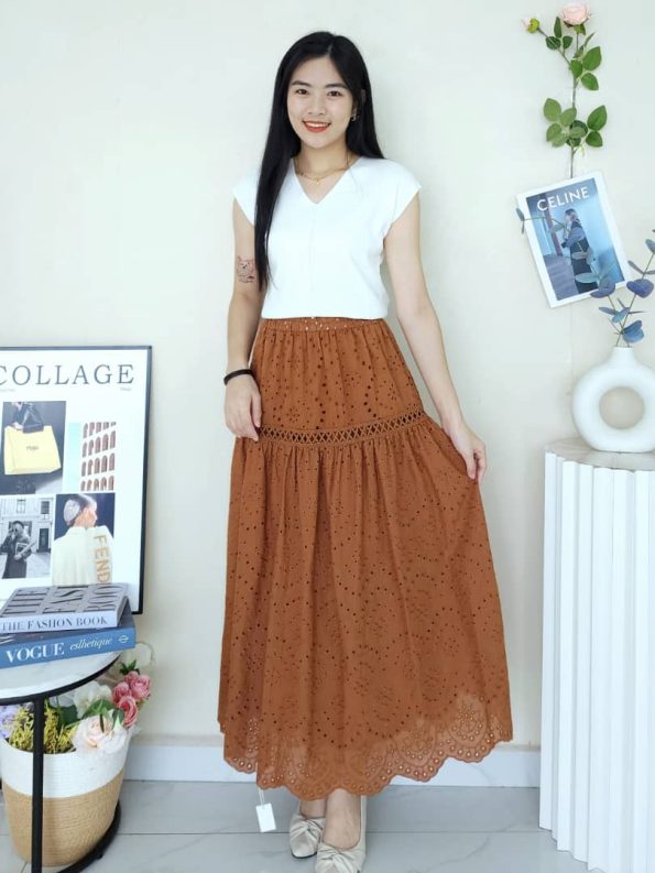 V Neck Soft Knit Top (2846)C23