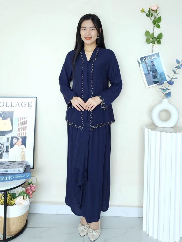 Sulam Kebaya Plain Set (New Arrivals) (2373)