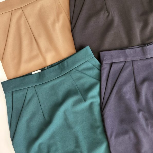 通勤西装Midi Skirt (515)