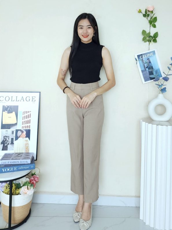 定制版韩式无袖 Knit Top (M1422)D31