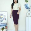 高品西装 Button Midi Skirt (521)