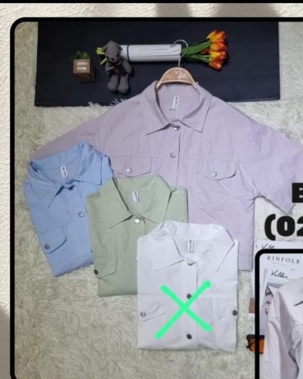 高品牛仔外套 (B8029)