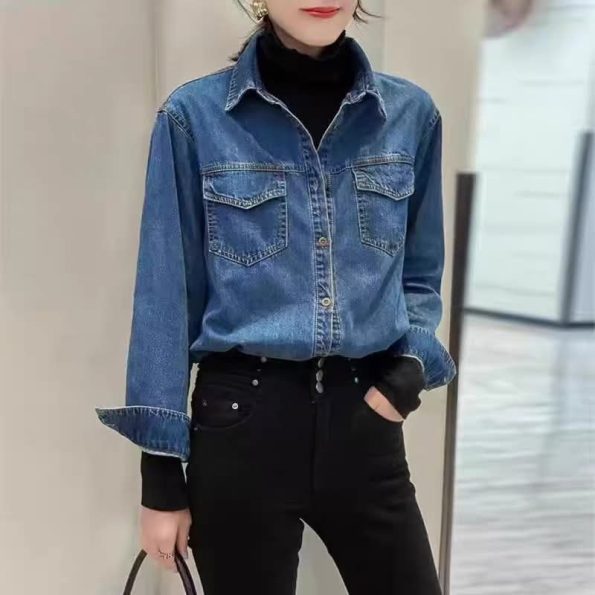 高品 Denim Top (B8039)