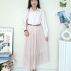 独家定制版百褶 Mesh Skirt (8896) C50