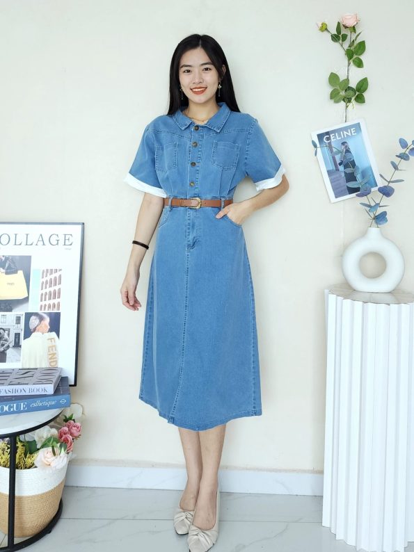Premium Denim Dress (7162)