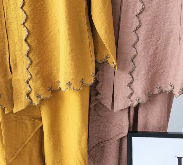 Sulam Kebaya Plain Set (New Arrivals) (2373)