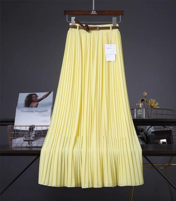 独家定制版百褶 Mesh Skirt (8896) C50