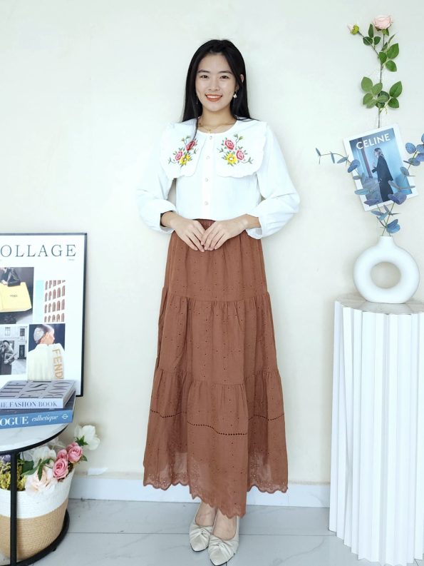 高品桐花半裙 (1219)