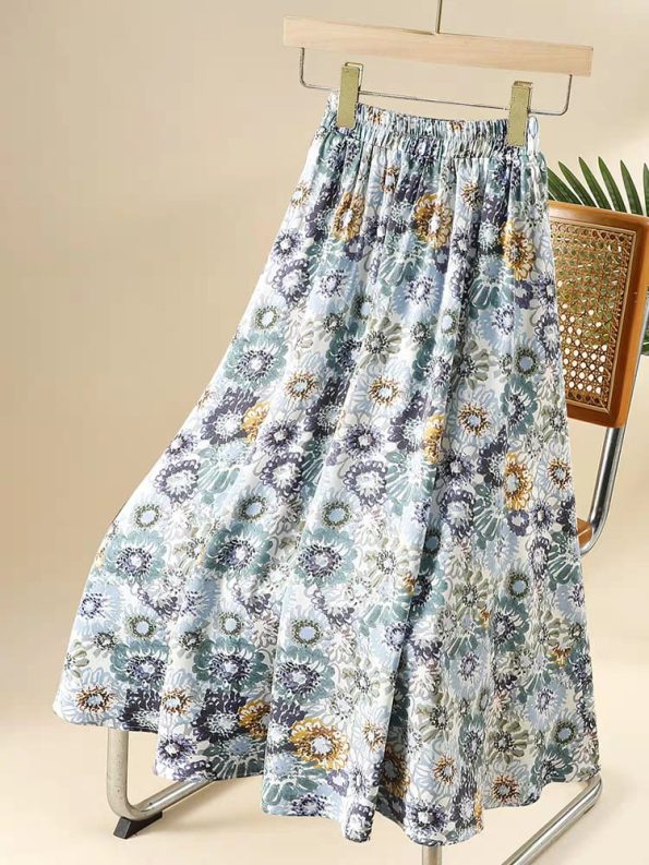 Premium Floral 半裙 (312)