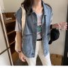 Denim马甲外套衫 (6001)