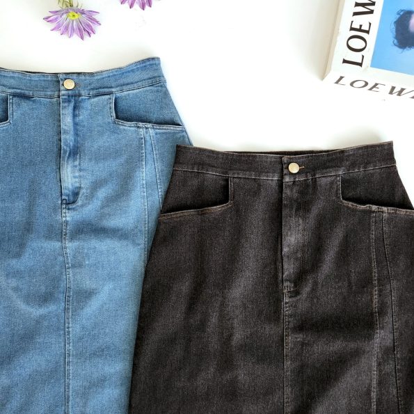 Premium Denim Midi (B0606) C8