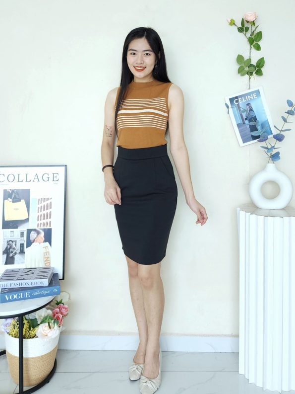 高品百搭西装 Midi Skirt (511)