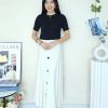 高品刺绣针织上衣 (740)