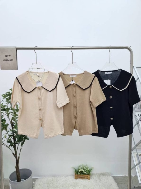 高品小香针织上衣 (7651)