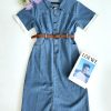 Premium Denim Dress (7162)