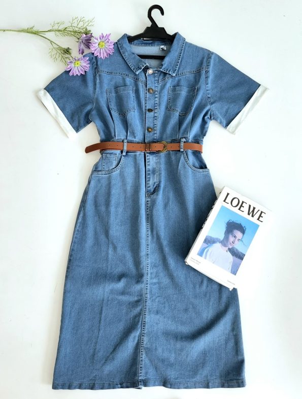 Premium Denim Dress (7162)